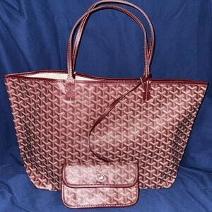 Go yard Red Large Tote Bag with Small Wallet - TAKING OFFERS